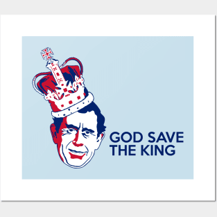 King Charles III - God Save The King (wide) Posters and Art